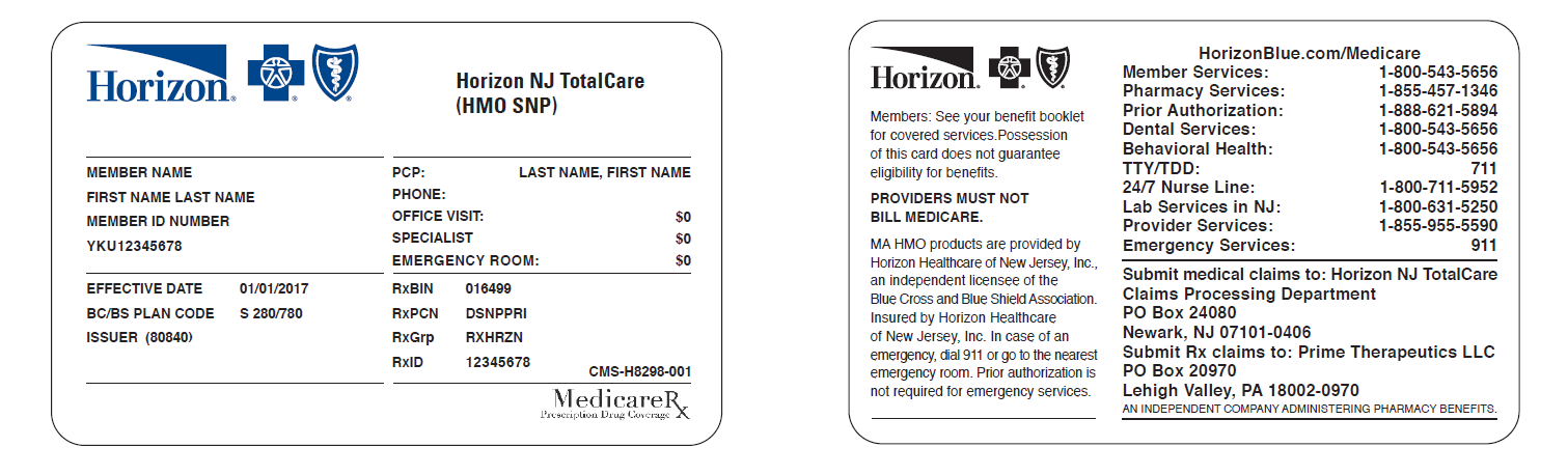 Explanation of Payment - Horizon Blue Cross Blue Shield of New Jersey